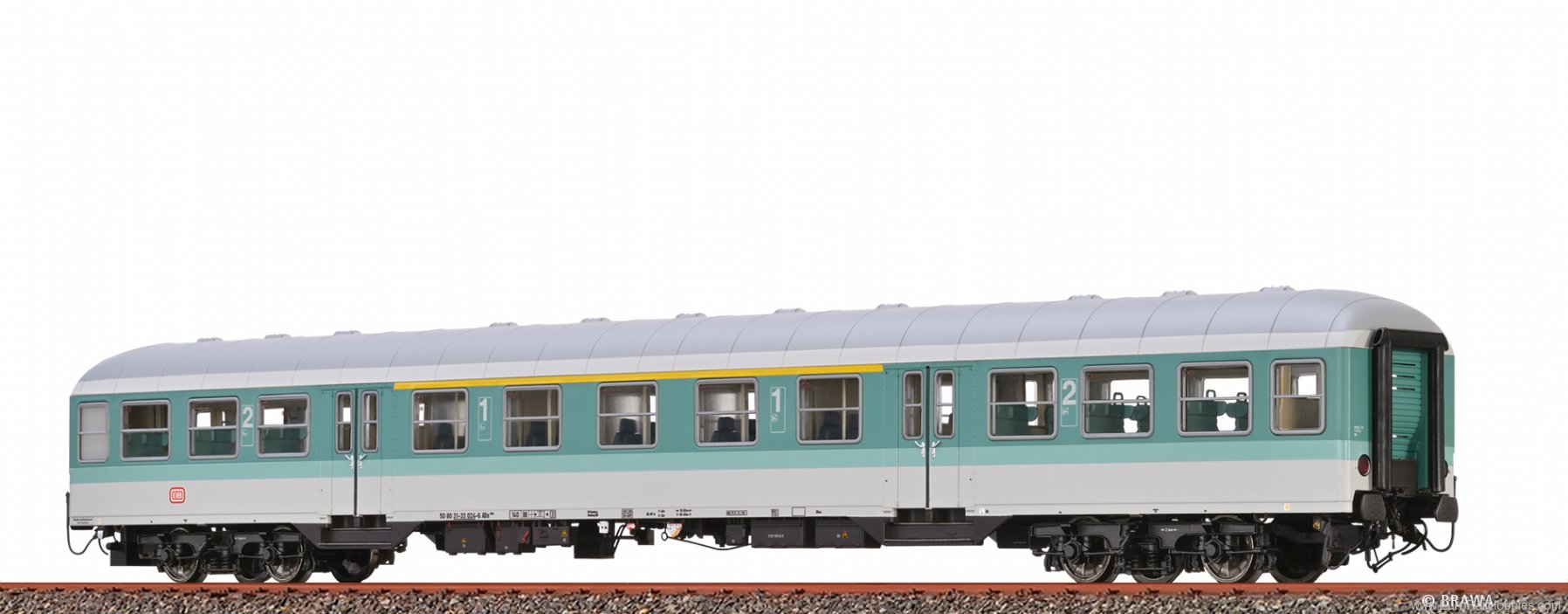 Brawa 46582 Passenger Coach ABn 404 DB (DC Analog Version