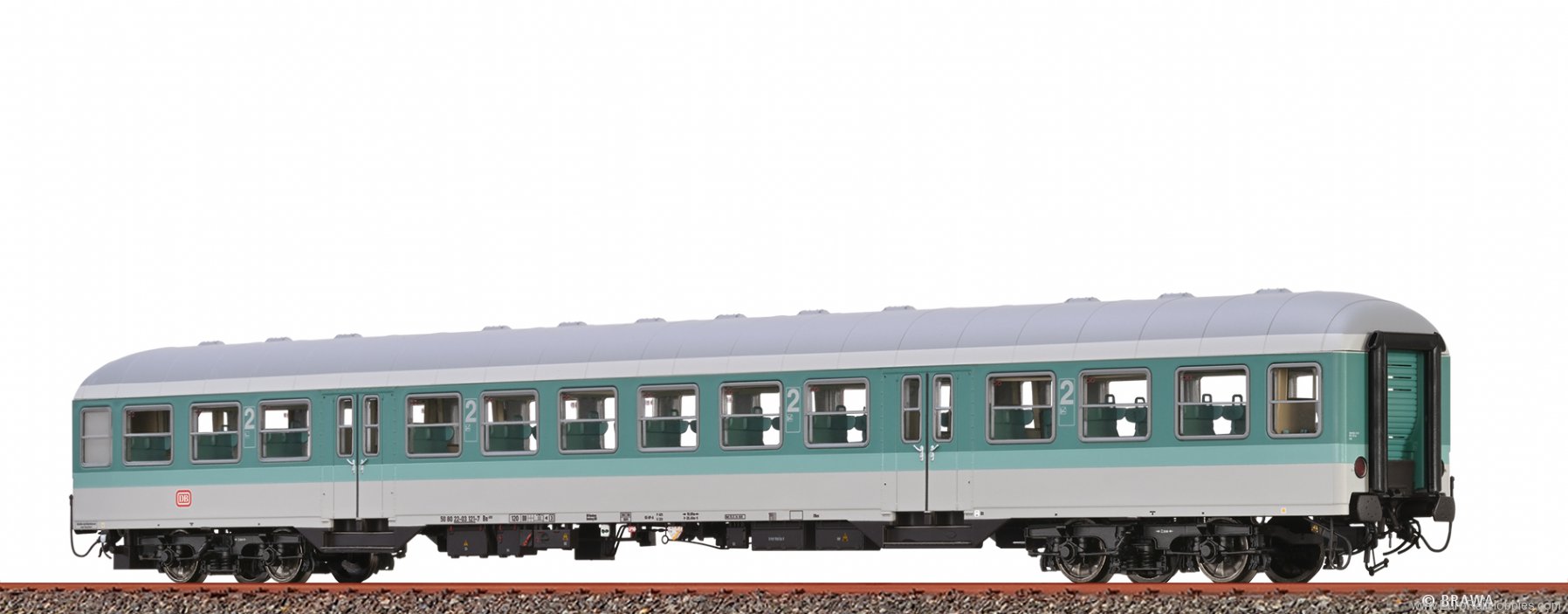 Brawa 46584 Passenger Coach Bn 433 DB (DC Analog Version 