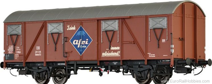 Brawa 47272 Covered Freight Car Glmhs 50 'Afri Cola' DBÂ