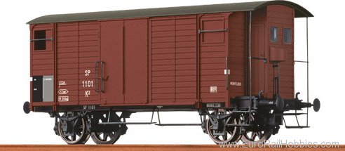 Brawa 47837 Covered Freight Car K2 MThB 