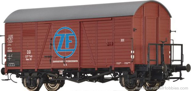 Brawa 47978 DB COVERED FREIGHT CAR GMS 30/OPPELN ''ZF ZAH
