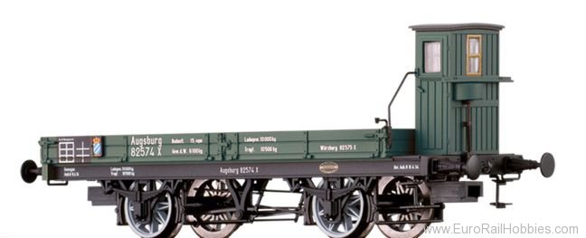 Brawa 48043 Flat Car X K.Bay.Sts.B.
