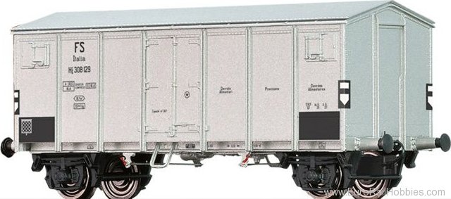 Brawa 48569 Covered Peak Roof Car Hcg FS