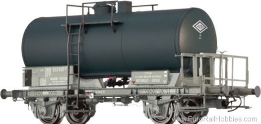 Brawa 49252 Tank Car Z [P] OZO Ipsa Rotkreuz SBB 