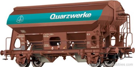 Brawa 49530 Covered Freight Car Tdgs 930 Quarzwerke DB 