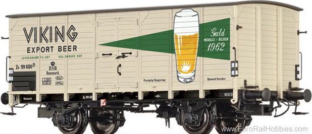 Brawa 49762 Covered Freight Car G10 Viking DSB