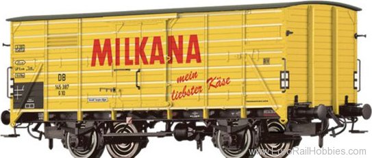 Brawa 49771 Covered Freight Car Milkana DB 