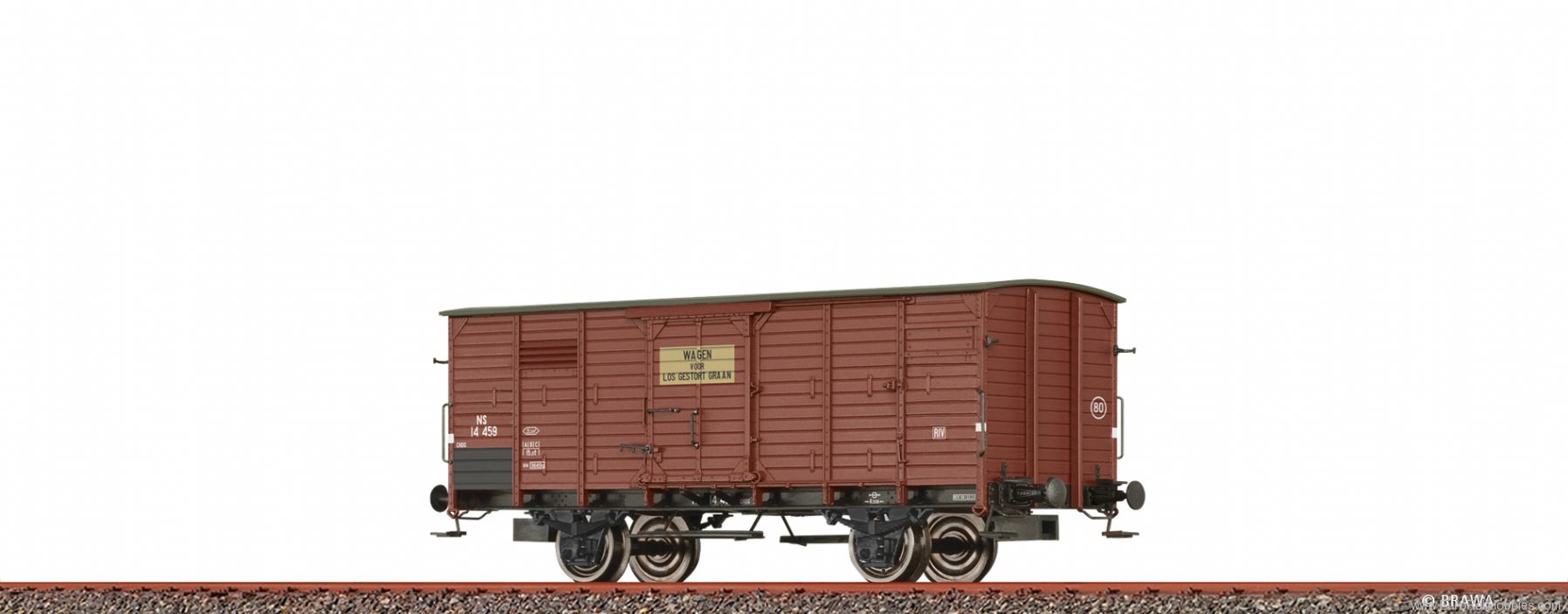 Brawa 49791 Covered Freight Car CHDG NS