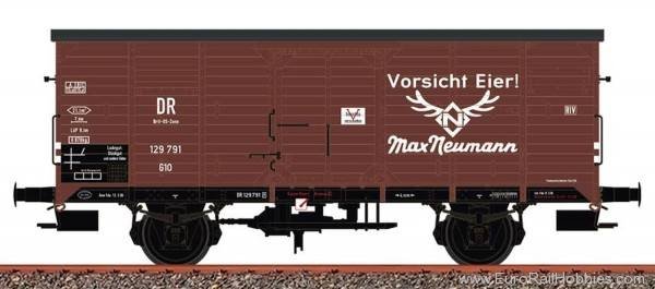 Brawa 49798 DR G10 Covered Freight Car, British-US-Zone (