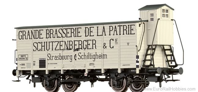 Brawa 49846 Covered Freight Car âSchutzenberger SNCF