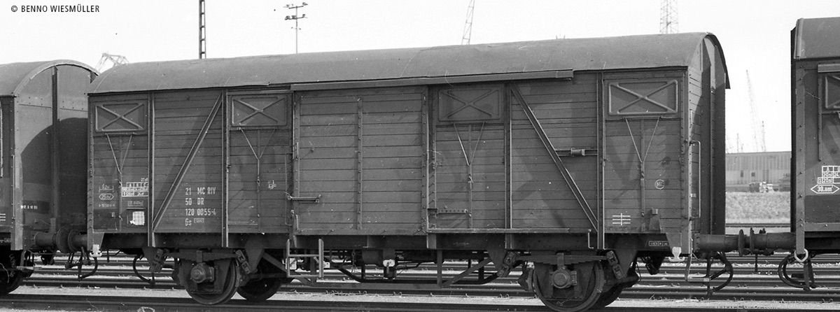 Brawa 50108 Covered Freight Car Gs [1200] MC RIV DR