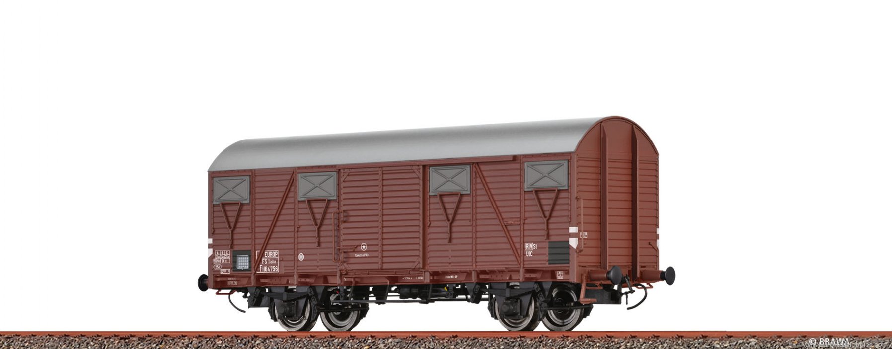 Brawa 50114 Covered Freight Car Gs FS