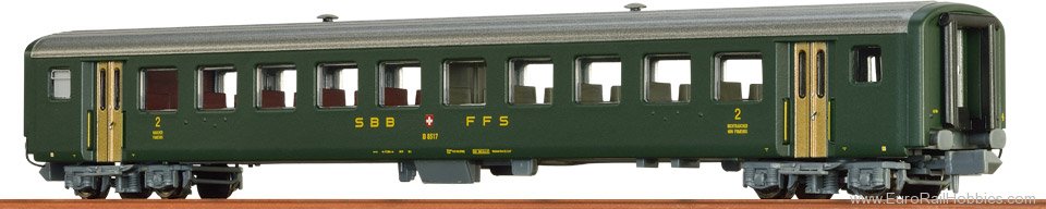 Brawa 65230 Passenger Coach EW II B SBB 