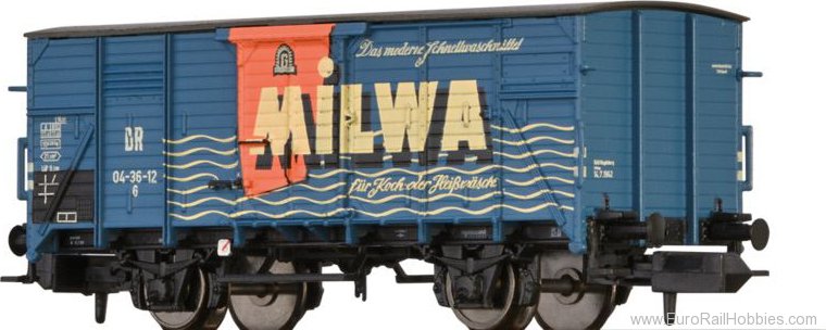 Brawa 67487 Covered Freight Car G Milwa DR