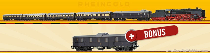 Brawa b1803 HO DRG Rheingold Special Edition Set w.