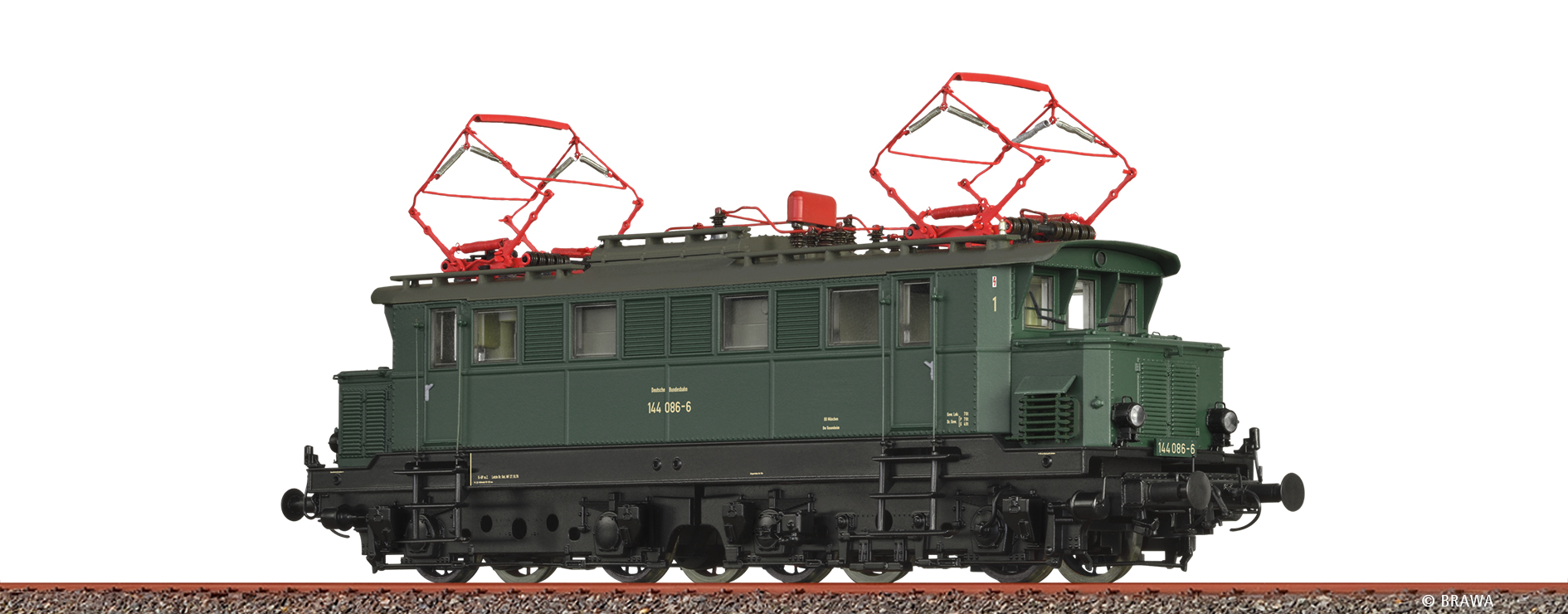 Brawa 43452 HO Electric Locomotive BR 144 DB (Digital