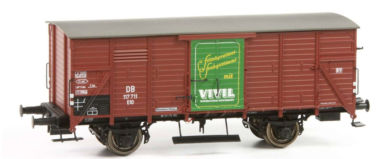 Brawa 49096 HO 2017 Toyfair HO DB Covered 'Vivil'