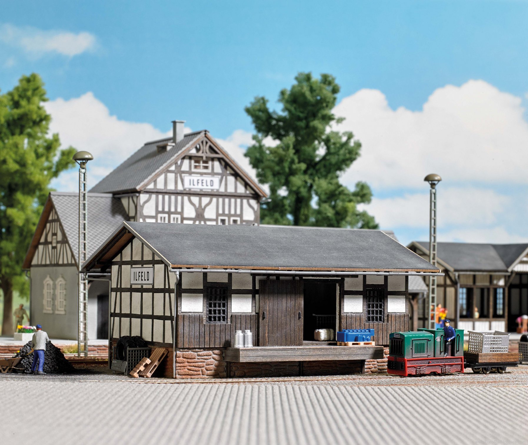 Busch 1642 Freight Shed ''Ilfeld''