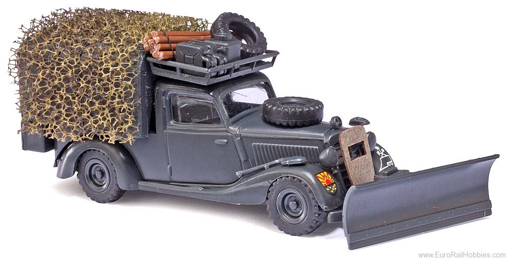 Busch 41564 Mercedes-Benz 170V ''Schneeraumfahrzeug''