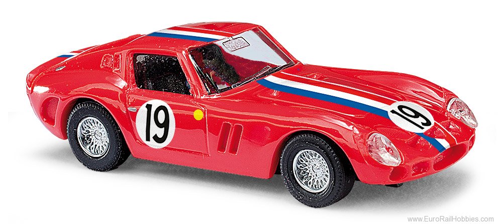 Busch 42616 Ferrari 250 GTO, Start-Nr. 19, Rot