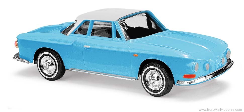 Busch 45808 Karmann Ghia 1600, two-tone blue