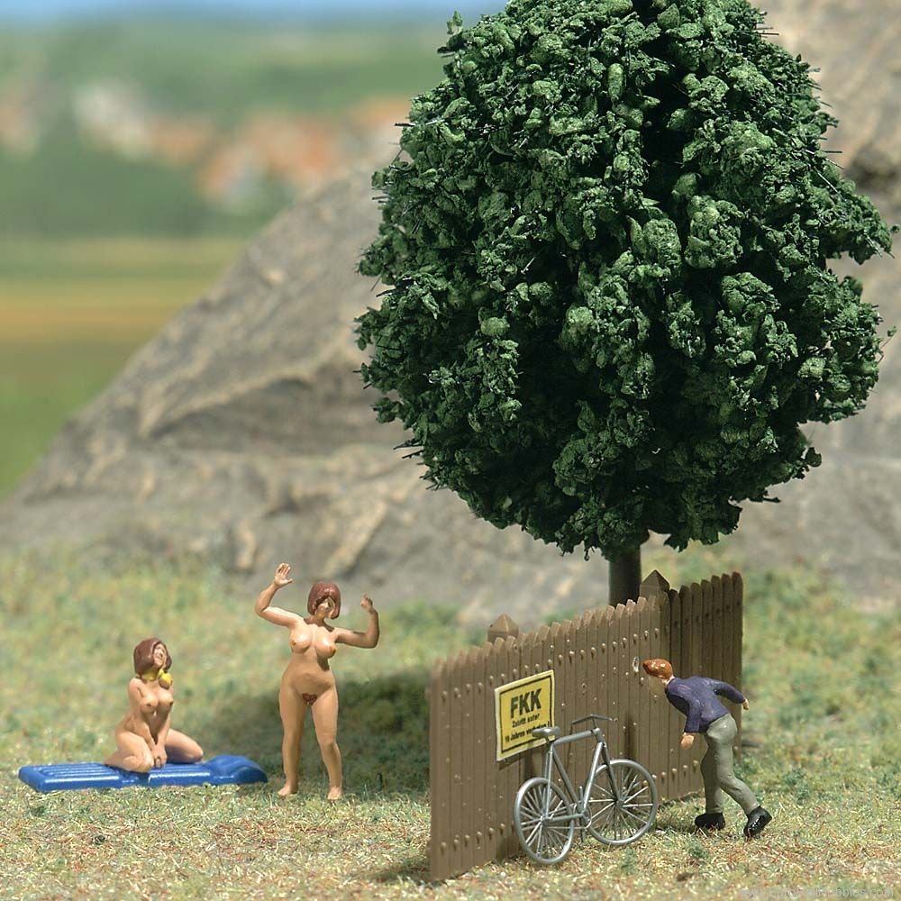 Busch 7669 Miniature Scenery ''Admiring the Scenery''