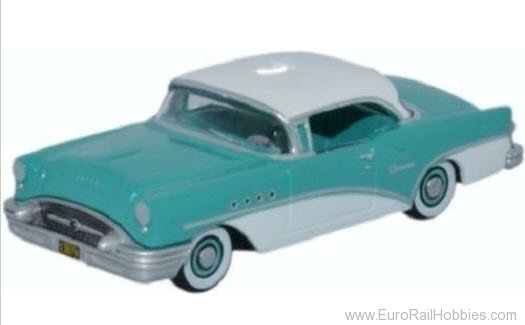Busch 87BC55001 Oxford 1955 Buick Century - Turquoise, Polo W