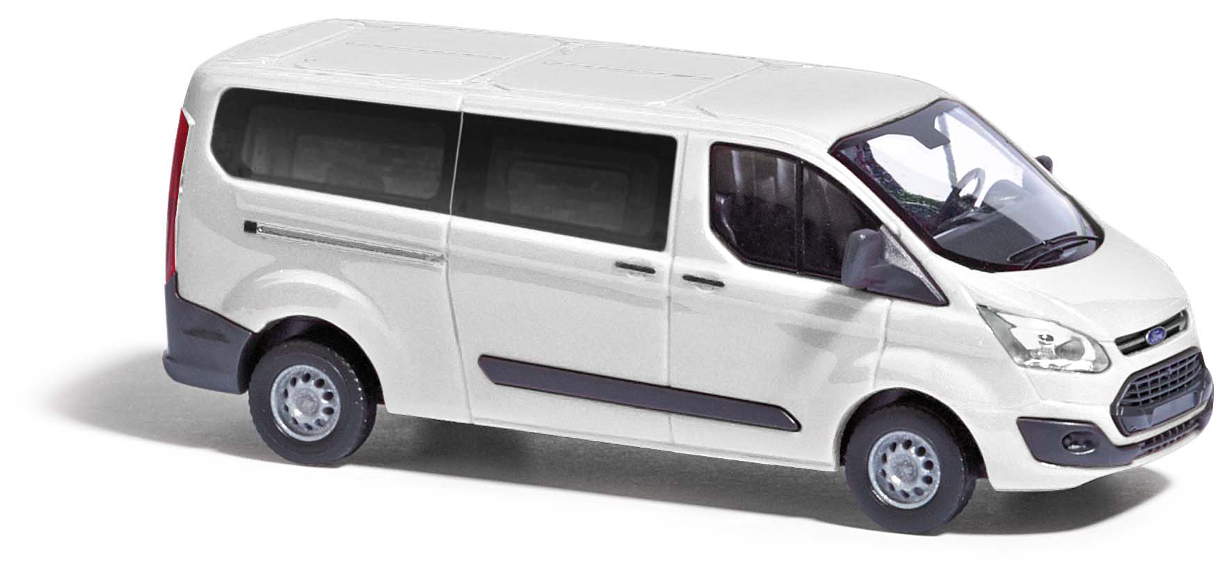 Busch 52422 HO Ford Transit Custom Bus, white