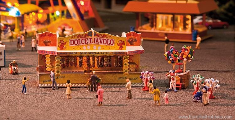 Faller 140353 2 fairground booths