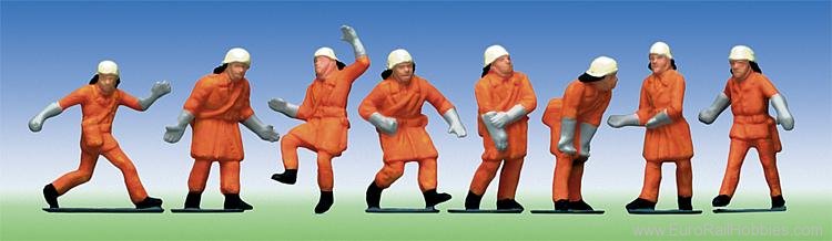 Faller 151036 Firemen, orange uniform (Factory Sold Out)