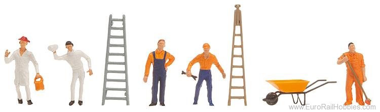 Faller 151091 Street sweepers and channel diggers (Factory 