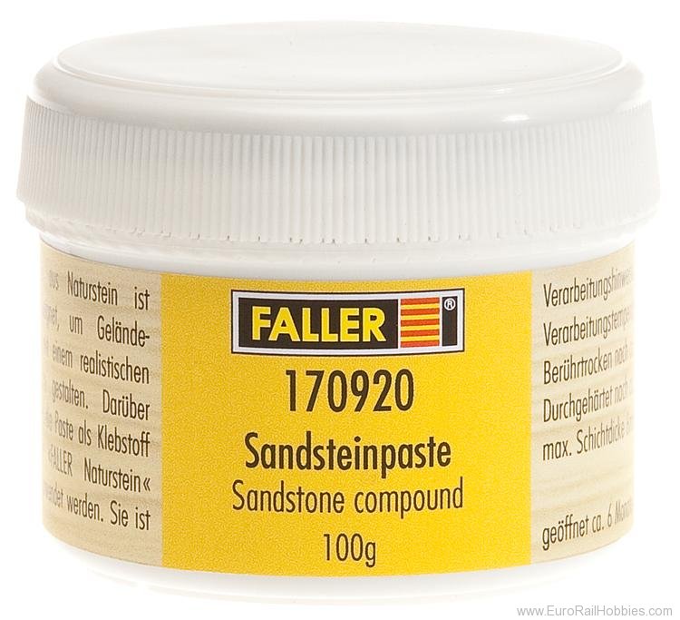 Faller 170920 Stone paste, 100 g, dark yellow