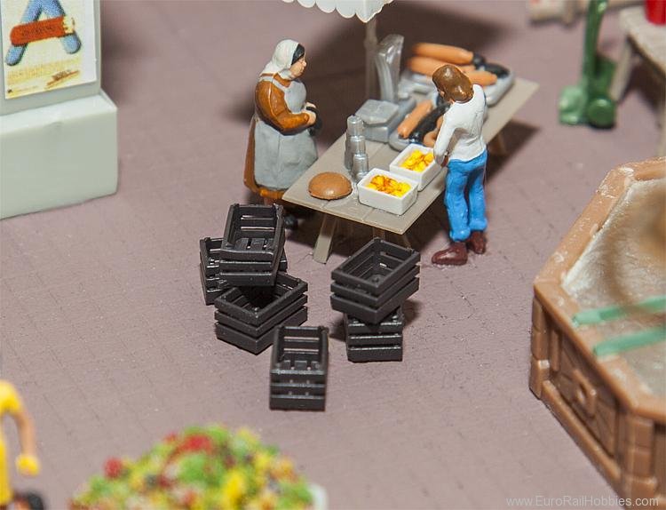 Faller 180927 6 Fruit boxes