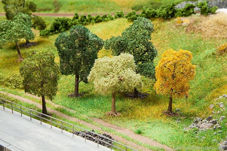 Faller 181171 5 PREMIUM Trees, assorted