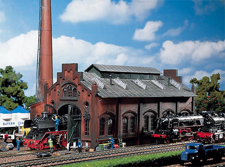 エンジンワークショップ（Faller HO 120159） Faller 120159 HO Locomotive shed/engine workshop