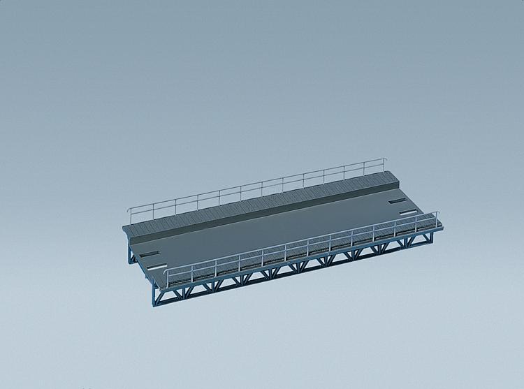 FALLER ファーラー(Faller) HO 道路橋 120493 Faller 120474 HO Track bed