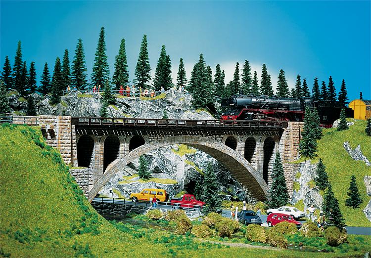 Faller 120533 HO Stone arch bridge