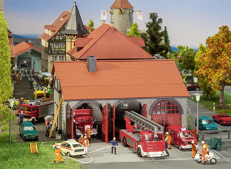 Faller 130162 HO Fire brigade engine house