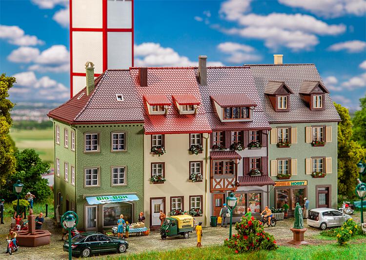 Faller 130708 HO 3 Small-town houses