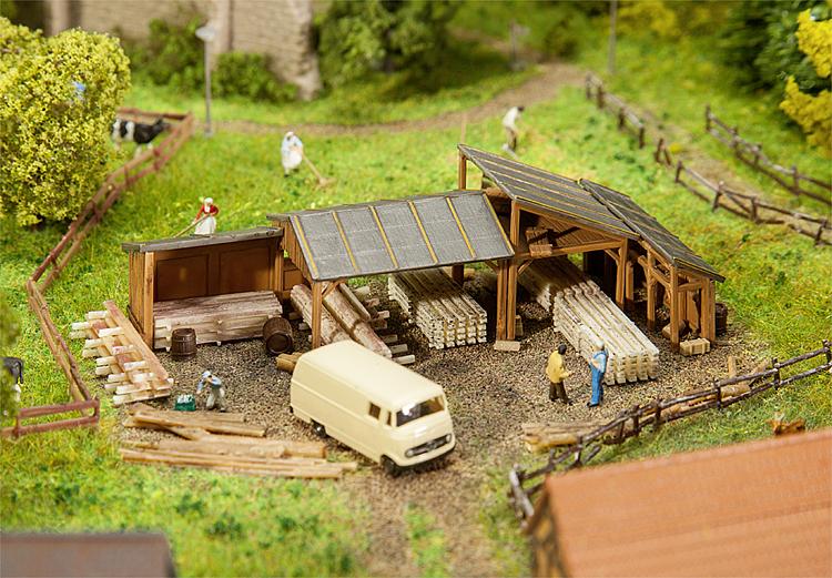 Faller 232373 N Timber storage sheds