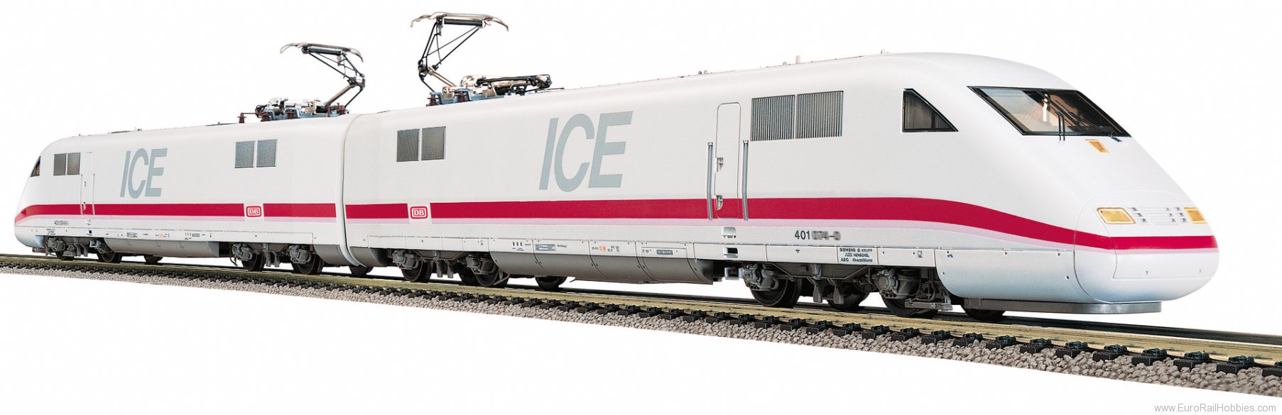 Fleischmann 445001 HO 2-pc. set: ICE 1 series 401 (ICE 1),