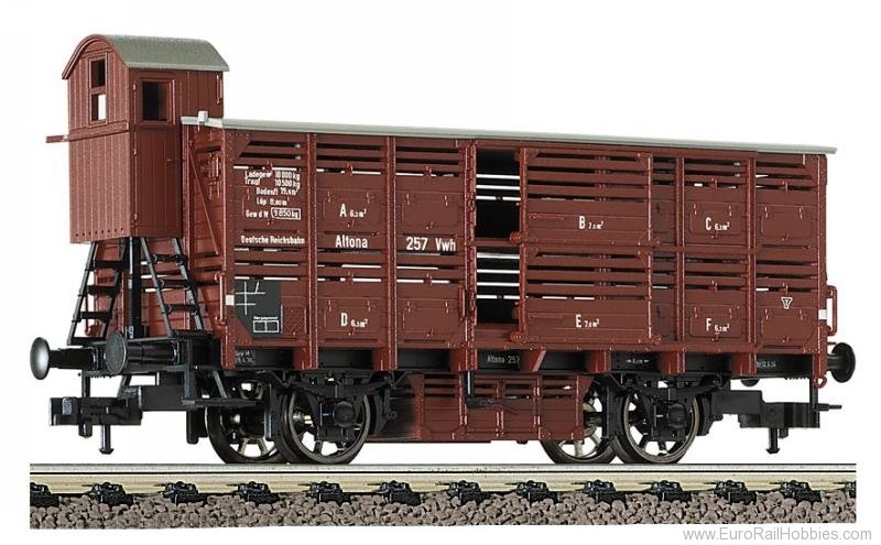 Fleischmann 5362 Livestock truck with brakeman''s cab, type Vh