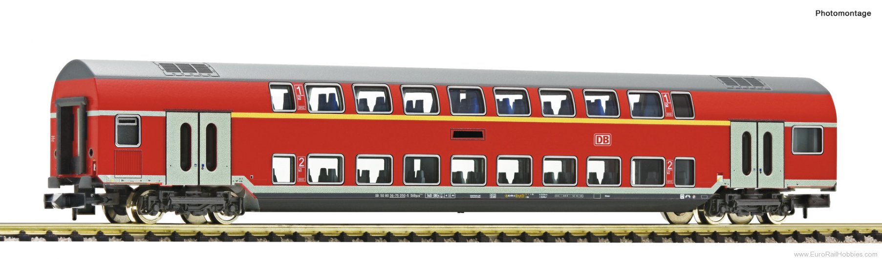 Fleischmann 6260079 DB AG 1st/2nd class Double-deck Coach