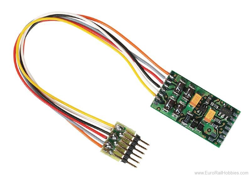 Fleischmann 687401 DCC Decoder with 6 pole plug & harness