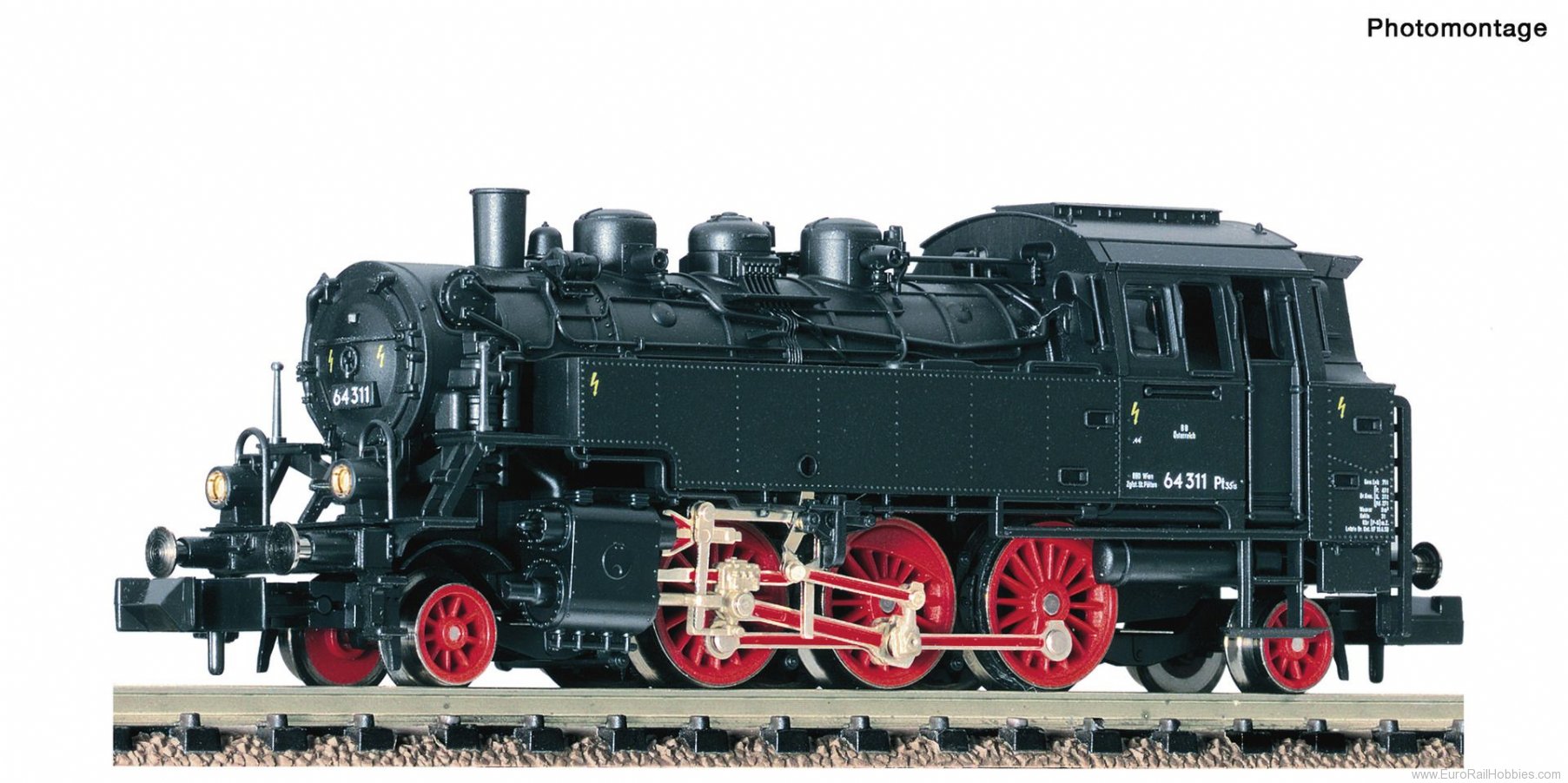 Fleischmann 706184 ÃBB Steam locomotive 64 311 (Digital)