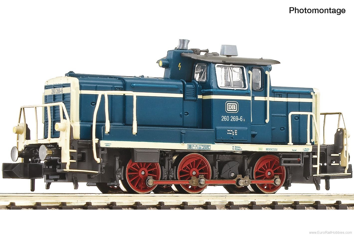 Fleischmann 722483 DB class 260 Diesel locomotive DCC