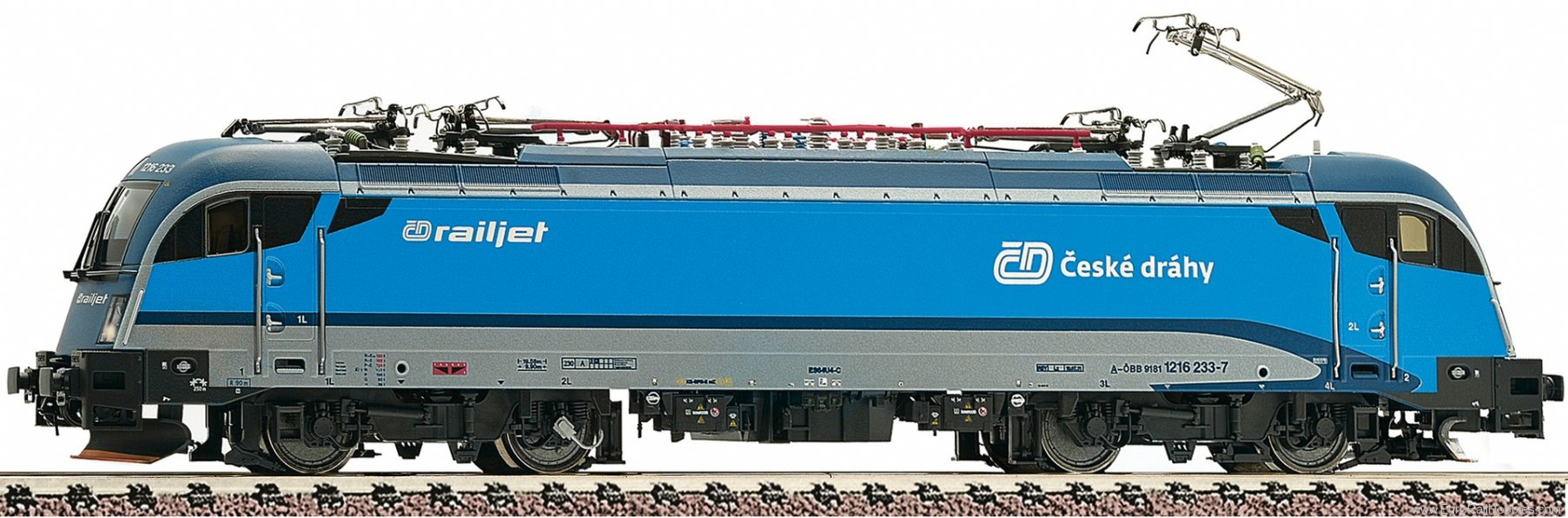 Nゲージ鉄道模型Fleischmann OeBB Re1216 #731217