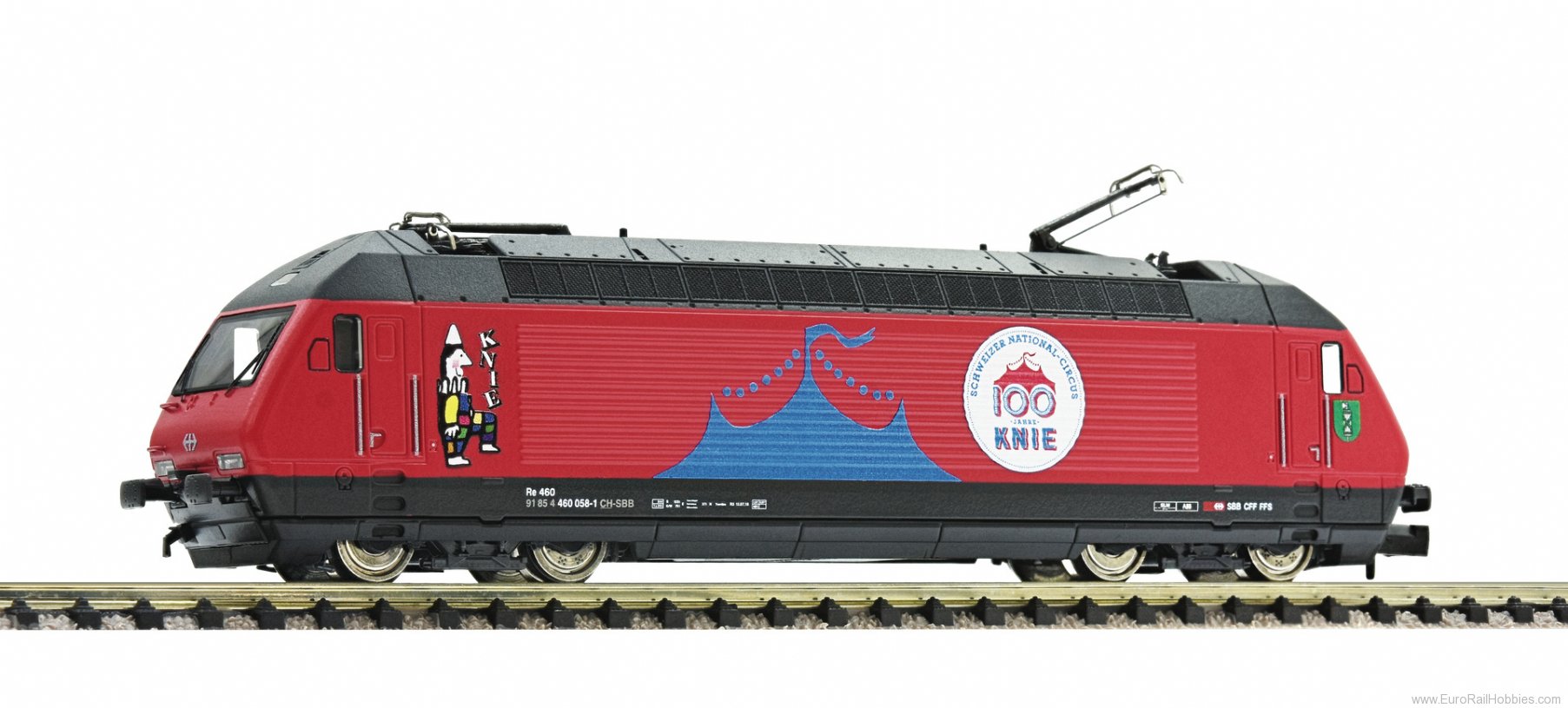 Fleischmann 731501 SBB 460 058-1 Electric locomotive 'Circus Kni