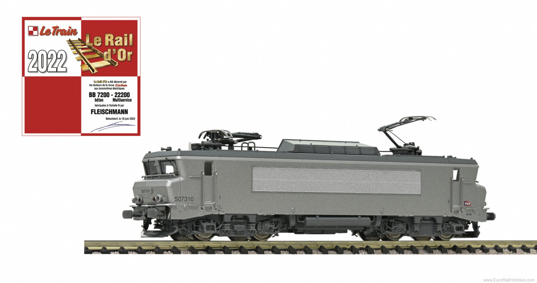 Fleischmann 732207 SNCF Electric locomotive BB 507310,  DCC w/So