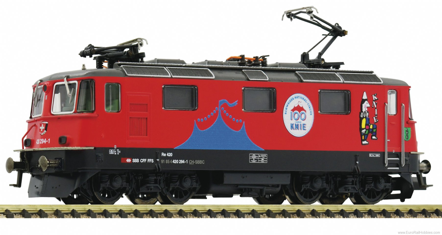 Fleischmann 734014 SBB 420 294-1 Electric locomotive 'Circus Kni